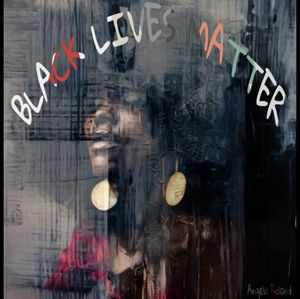 Blk Live Matter 8.5 by 11 in. Print autographed